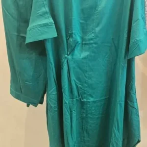Stylish Emerald Rayon 2-Piece Set